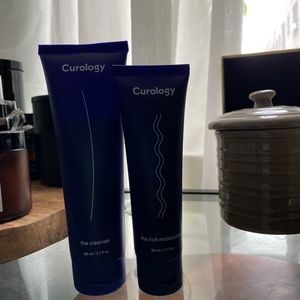 Curology cleanser and moisturizer